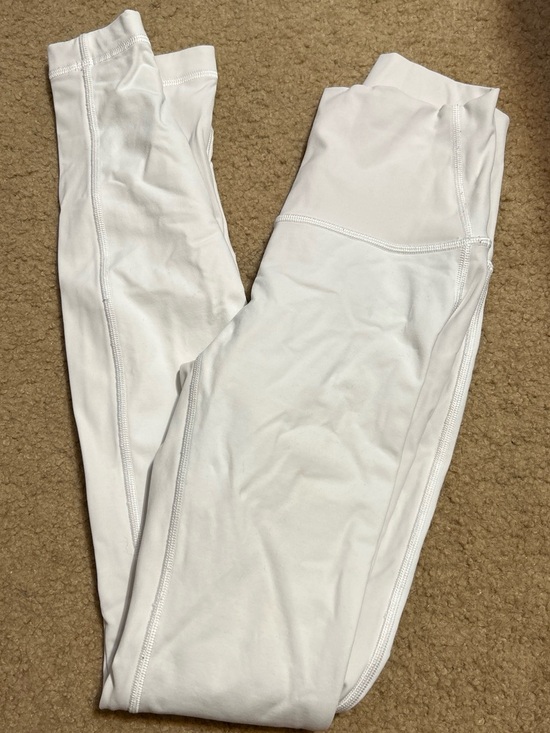 lululemon athletica Pants - lululemon athletica White High-Waist Leggings